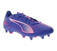 Botines de fútbol PUMA ULTRA 5 PLAY MxSG con tacos metálicos fijos. Zapatillas de entrenamiento, deportivas, con cordones y accesorios de fitness. 107904 Verde neón/Azul o Morado/Rosa