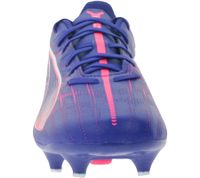 Botines de fútbol PUMA ULTRA 5 PLAY MxSG con tacos metálicos fijos. Zapatillas de entrenamiento, deportivas, con cordones y accesorios de fitness. 107904 Verde neón/Azul o Morado/Rosa