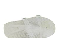 Aufbauende hsm Damen Gesundheits-Sandalen mit Abroll-Effekt Pantoletten mit selbstmodellierendem, antibakteriellem Gel-Fußbett Latschen Factory Second B-Ware Weiß