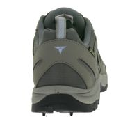 wasserdichte TREKSTA Spike Low Damen Gore-Tex Wander-Schuhe Trekking-Schuhe mit Wechselfußbett Grau