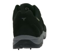 wasserdichte TREKSTA Spike Low Herren Gore-Tex Wander-Schuhe Trekking-Schuhe mit Wechselfußbett Schwarz