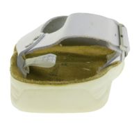 Rutschhemmende hsm Damen Arbeits-Sandalen ESD-geeignet Echtleder-Schuhe SRA-Schutzklasse Pantoletten Berufsschuhe Factory Second B-Ware Arzt-Schuhe Weiß