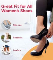 16 Pairs of eedor Women's Flat Ankle Socks, Invisible Non-Slip Cotton Socks, Size: L / EU 39-41, Sneaker Socks, Beige, White, Black, Heather Gray