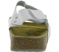 Slip-resistant HSM men's work sandals, ESD-safe, genuine leather shoes, SRA protection class, mules, professional shoes, factory second-hand, B-grade, medical shoes, white