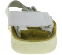 Sandali da lavoro da uomo HSM antiscivolo, scarpe ESD in vera pelle con classe di protezione SRA, sabot, scarpe professionali, scarpe usate di fabbrica, grado B, scarpe mediche, bianche