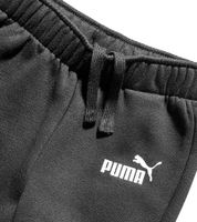 Comoda tuta da jogging PUMA per bambini e bambine, set da 2 pezzi: pantaloni della tuta, maglione girocollo, set in cotone 627915 01 Nero