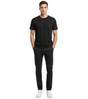 Hochwertiges 5er Pack SCOTCH & SODA Crew Neck Herren T-Shirt Basic-Shirt Unterziehshirt Baumwoll-Shirt SSFA25M2312806 019 Schwarz/Weiß/Grün