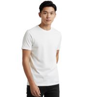 Confezione da 5 magliette da uomo di alta qualità SCOTCH & SODA girocollo, maglietta intima basic in cotone SSFA25M2312806, in bianco o nero/bianco/verde