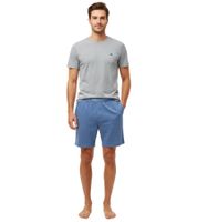 leichter SCOTCH & SODA Herren Pyjama 2-teiliges Shorty-Set mit Baumwolle kurzer Schlafanzug Grau, Blau oder Hell-Bordeaux
