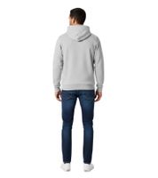 Helly Hansen Manchester Graphic Herren Hoodie Baumwoll-Pullover mit Kapuze Sweat-Pullover 78380 970 Grau
