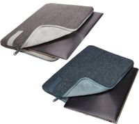 Hochwertige Case Logic Reflect Laptop-Hülle mit Memory-Schaum Laptop-Schutzhülle Laptop-Sleeve 14 Zoll Anthrazit oder Hellgrau