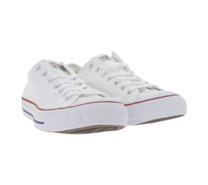 Converse Chuck Taylor All Star Low Top con ammortizzazione OrthoLite, scarpe casual M7652C, bianche