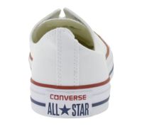 Converse Chuck Taylor All Star Low Top con ammortizzazione OrthoLite, scarpe casual M7652C, bianche