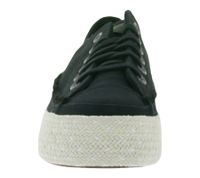 Converse Chuck Taylor All Star Espadrille da donna con intersuola in juta lavorata a maglia, scarpe basse 567685C nere