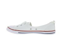Converse Chuck Taylor All Star Ballet Lace, scarpe da ginnastica da donna con suola vulcanizzata antiscivolo, scarpe casual, 549397C, bianco