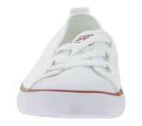 Converse Chuck Taylor All Star Ballet Lace, scarpe da ginnastica da donna con suola vulcanizzata antiscivolo, scarpe casual, 549397C, bianco