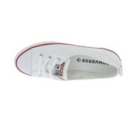 Converse Chuck Taylor All Star Ballet Lace, scarpe da ginnastica da donna con suola vulcanizzata antiscivolo, scarpe casual, 549397C, bianco