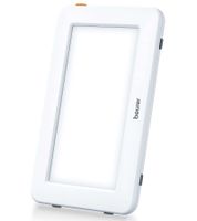 beurer TL 20 Tageslichtlampe Lichtstärke von 10.000 Lux kompakt für unterwegs Lichttherapie 16,5 x 8,5cm Weiß