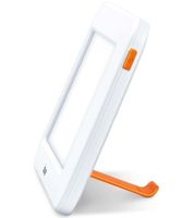 beurer TL 20 Tageslichtlampe Lichtstärke von 10.000 Lux kompakt für unterwegs Lichttherapie 16,5 x 8,5cm Weiß