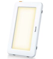 beurer TL 20 Tageslichtlampe Lichtstärke von 10.000 Lux kompakt für unterwegs Lichttherapie 16,5 x 8,5cm Weiß