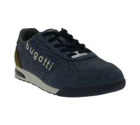 Bugatti Trevor, sneaker stringate da uomo con logo stampato, scarpe da città 321A3801-5000 blu