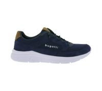 Bugatti Trevor Sneakers basse da uomo, scarpe stringate con stampa del logo, scarpe da città 343-AFA11-6900 Blu