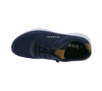 Bugatti Trevor Sneakers basse da uomo, scarpe stringate con stampa del logo, scarpe da città 343-AFA11-6900 Blu