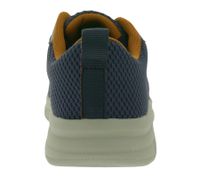 bugatti Herren Low-Top Sneaker Schnür-Schuhe mit Label-Logo City-Schuhe 345-AFA15-6900 Blau