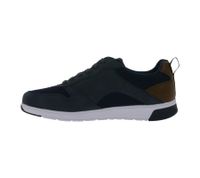 Bugatti Sneakers basse da uomo, scarpe stringate con inserti in mesh, scarpe da città 323-30704-5000 Blu scuro