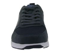 Bugatti Sneakers basse da uomo, scarpe stringate con inserti in mesh, scarpe da città 323-30704-5000 Blu scuro