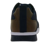 Bugatti Sneakers basse da uomo, scarpe stringate con inserti in mesh, scarpe da città 323-30704-5000 Blu scuro