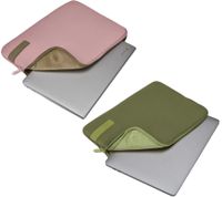 Housse Case Logic de haute qualité pour MacBook Pro avec mousse à mémoire de forme, 13 pouces, vert olive ou rose