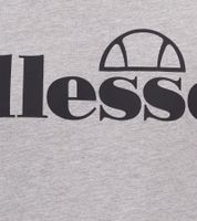 zeitloses ellesse Fuenti T-Shirt Herren Baumwoll-Shirt mit Logo-Print Sport-Shirt SHP16469 Grau oder Weiß