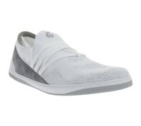 minimalistische GROUNDIES Barfußschuhe Osaka Herren Low-Top Sneaker mit TrueSense Sohle Schnür-Schuhe GND-280262-02 Weiß/Grau