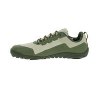 nachhaltige GROUNDIES Barfußschuhe All Terrain Low 2.0 wasserabweisender Herren Trekking Sneaker mit TrueSense Sohle GND-230257-10 Khaki