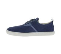 nachhaltige GROUNDIES Barfußschuhe La Paz Herren Low-Top Sneaker mit TrueSense Sohle Canvas Schnür-Schuhe GND-230264-07 Blau
