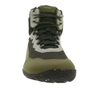 wasserdichte GROUNDIES Barfußschuhe All Terrain High 2.0 nachhaltige Herren Trekking Sneaker mit TrueSense und Wechselfußbett GND-230258-38 Braun