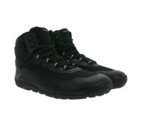 wasserdichte GROUNDIES Barfußschuhe All Terrain High 2.0 nachhaltige Herren Trekking Sneaker mit TrueSense und Wechselfußbett GND-230258-01 Schwarz
