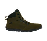 zuverlässige GROUNDIES Barfußschuhe Portland wasserfeste Herren Echtleder Trekking Boots mit TrueSense und Wechselfußbett GND-210254-04 Braun