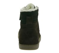 zeitlose GROUNDIES Barfußschuhe Vancouver widerstandsfähige Herren Echtleder Trekking Boots mit TrueSense und Schafwolle GND-220242-04 Braun