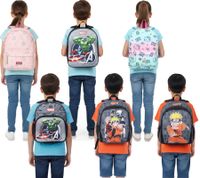 Zaino VADOBAG per bambini e bambine con stampa Hello Kitty, Marie, Avengers, Naruto o Capitan America - Zaino per l'asilo 5-8 L - Rosa, Blu, Grigio o Nero