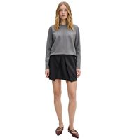 Flared Women's Mini Skirt Punto di Roma Business Skirt Gray or Black