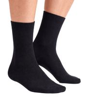 Breathable 10 Pairs CAPPUCCINO ITALIA Women's & Men's Bamboo Socks, Everyday Socks, Casual Socks 11685 Black/Dark Blue/Gray