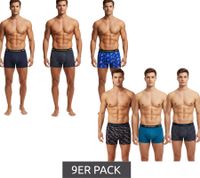 9-Pack SCOTCH & SODA Men's Boxer Shorts with Cotton Stretch Underwear SSSP25M166645 Blue/Black/Multicolor or Blue/Multicolor