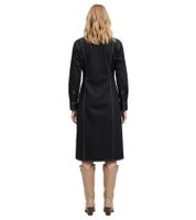 Timeless Women's Denim Dress with Kent Collar, Sustainable Shirt Dress, Denim Dress 949047 Dark Blue