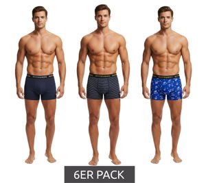 6-Pack SCOTCH & SODA Men's Boxer Shorts with Cotton Stretch Underwear SSSP25M166645-421 Blue/Multicolor