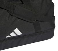 adidas Sport-Tasche nachhaltige Fußball-Tasche mit Hartschalenfach Fitnesstasche 51,5L HS9744 Schwarz