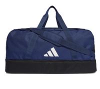 adidas Sport-Tasche nachhaltige Fußball-Tasche mit Hartschalenfach Fitnesstasche 51,5L IB8652 Dunkelblau