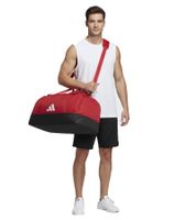 adidas Sport-Tasche nachhaltige Fußball-Tasche mit Hartschalenfach Fitnesstasche 51,5L IB8656 Rot