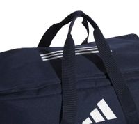adidas Sport-Tasche nachhaltige Fußball-Tasche mit Hartschalenfach Fitnesstasche 62L IB8655 Dunkelblau